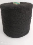 Fluffy black thread