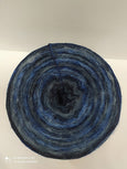 Fluffy blue thread with 060