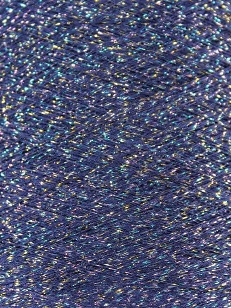 Glitter Thread Blue Multi