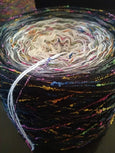 Strong Wind with Rainbow Thread with knots