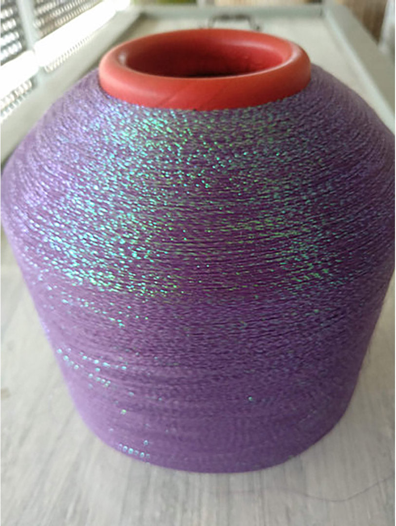 Lilac Thread Irized glitter