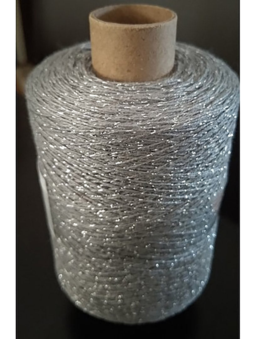 Mini Glitter Thread Gray / silver