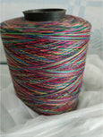 Rainbow yarn black